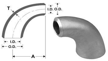 90° LR Reducing Elbow
